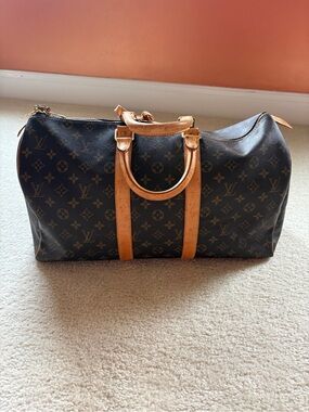 Authentic Louis Vuitton Keepall 45 Vintage